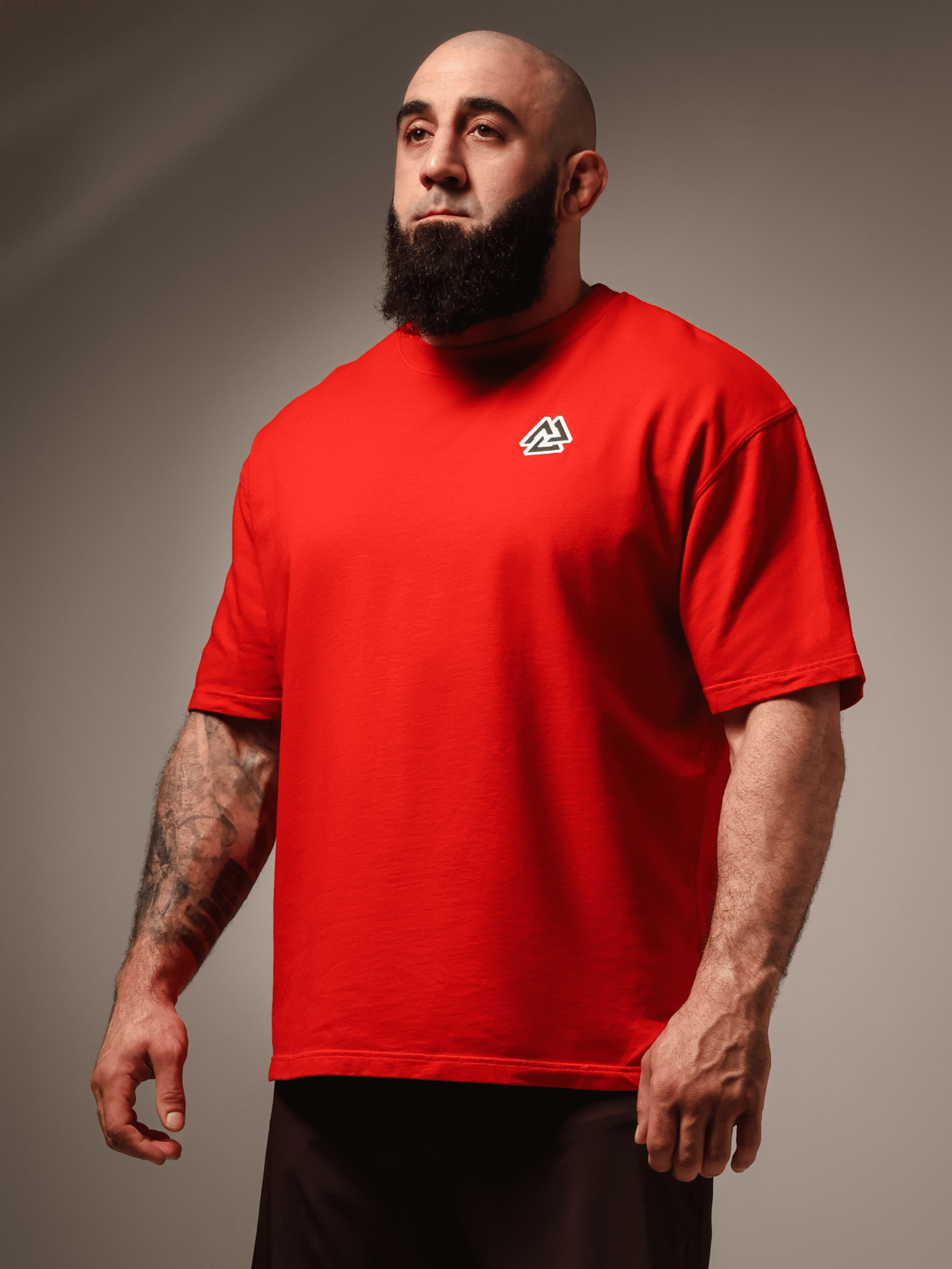 Oversized St. Sebastian T-shirt Roast Red, Photo № 3